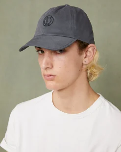 Baseball cap italian cotton poplin