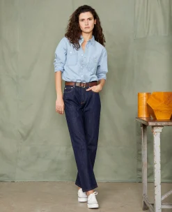 Boyfriend fit denim organic japanese selvedge deni