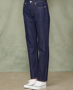 Boyfriend fit denim organic japanese selvedge deni