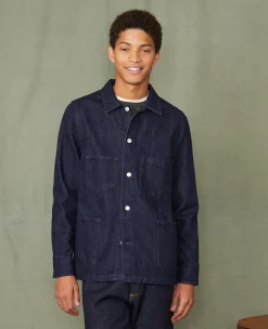 Chore jacket japanese selvedge denim