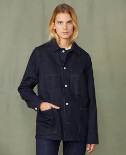 Chore jacket japanese selvedge denim