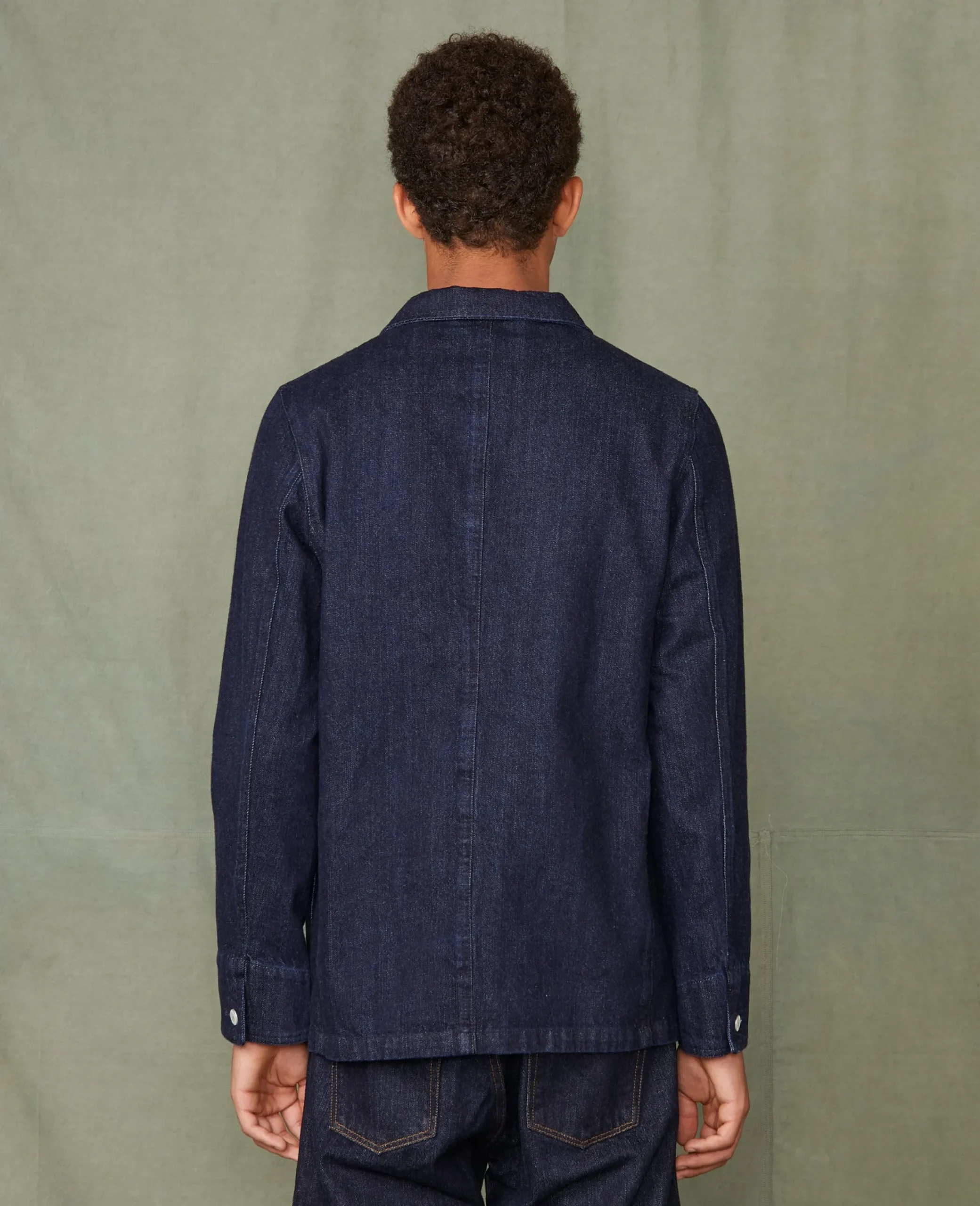 Chore jacket japanese selvedge denim