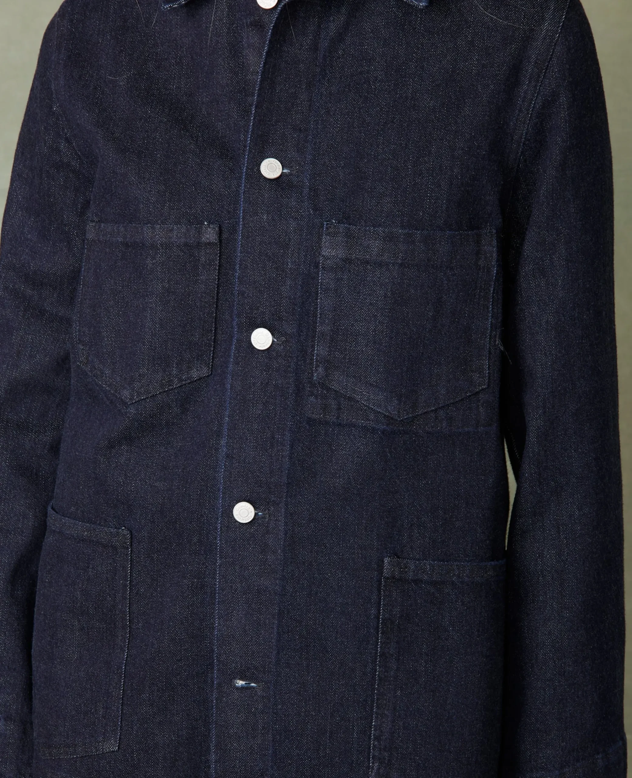 Chore jacket japanese selvedge denim