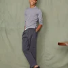 Crew neck sweater italian merino wool