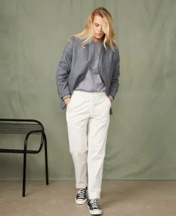 Crew neck sweater italian merino wool