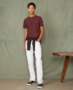Crew neck t-shirt organic cotton jersey