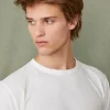 Crew neck t-shirt organic cotton jersey