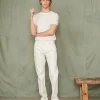 Crew neck t-shirt organic cotton jersey