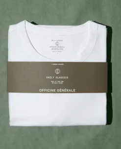 Crew neck t-shirt organic cotton jersey