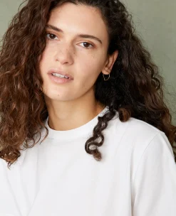 Crew neck t-shirt organic cotton jersey