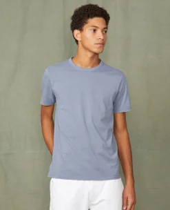 Crew neck t-shirt organic cotton jersey