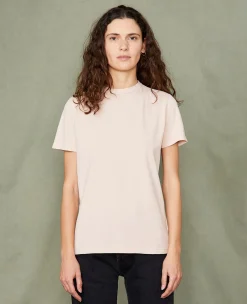 Crew neck t-shirt organic cotton jersey