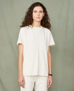 Crew neck t-shirt organic cotton jersey