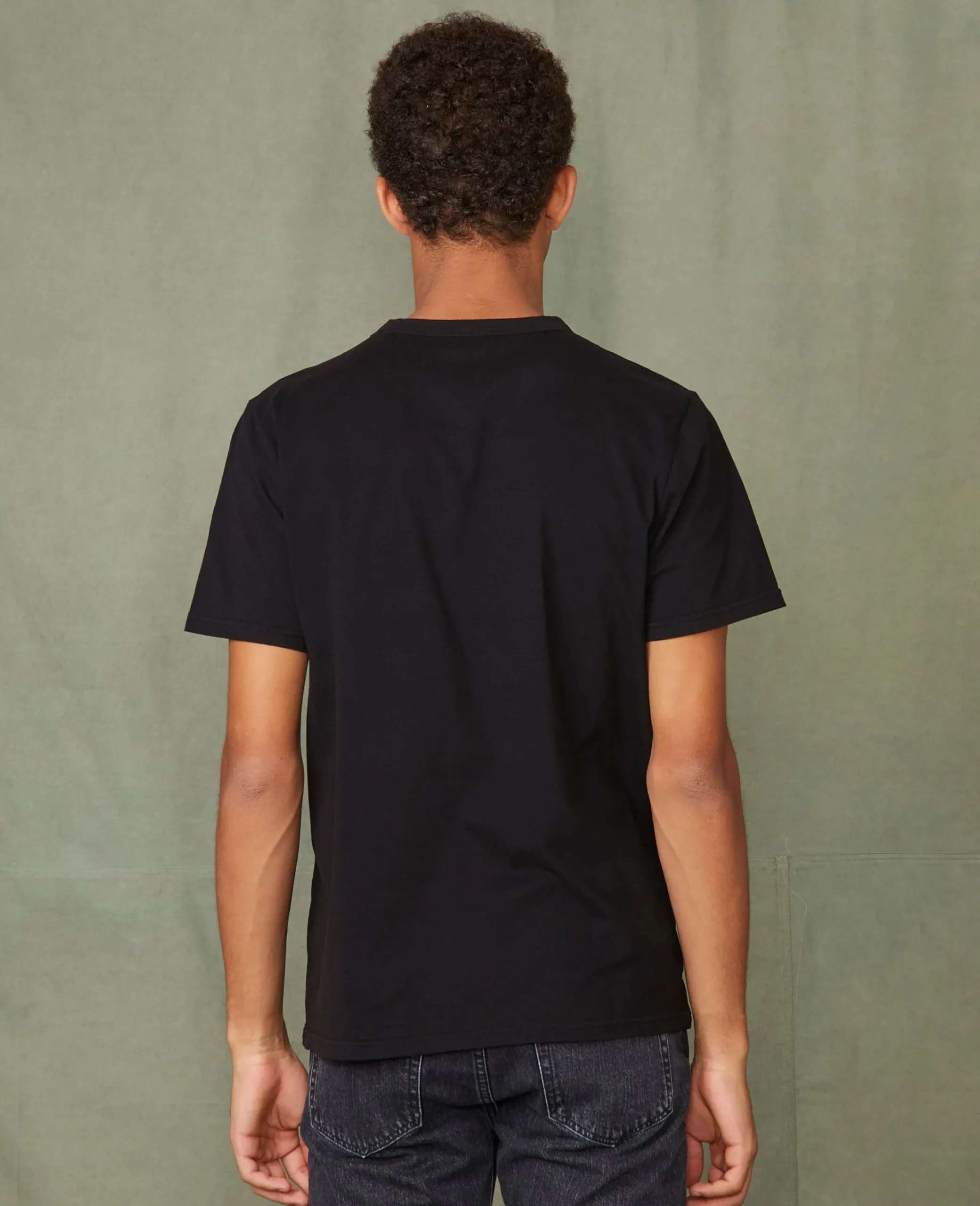 Crew neck t-shirt organic cotton jersey