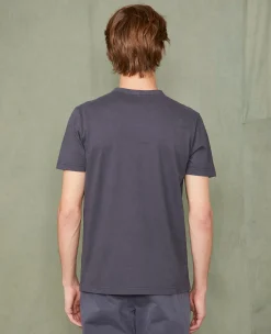 Crew neck t-shirt organic cotton jersey