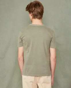 Crew neck t-shirt organic cotton jersey