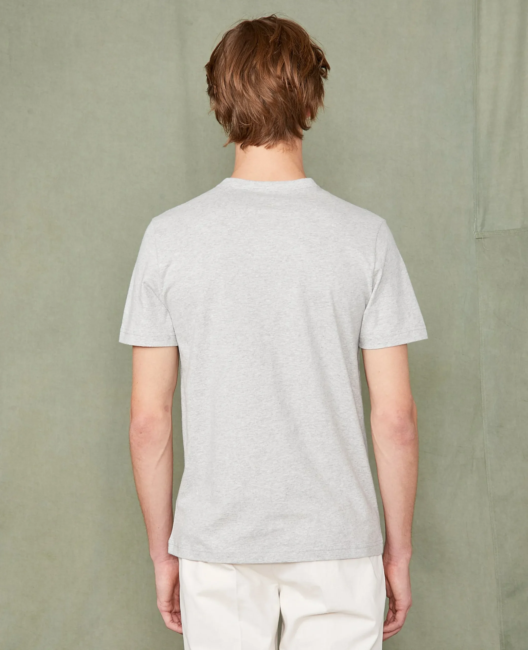 Crew neck t-shirt organic cotton jersey