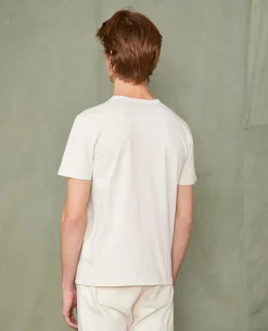 Crew neck t-shirt organic cotton jersey
