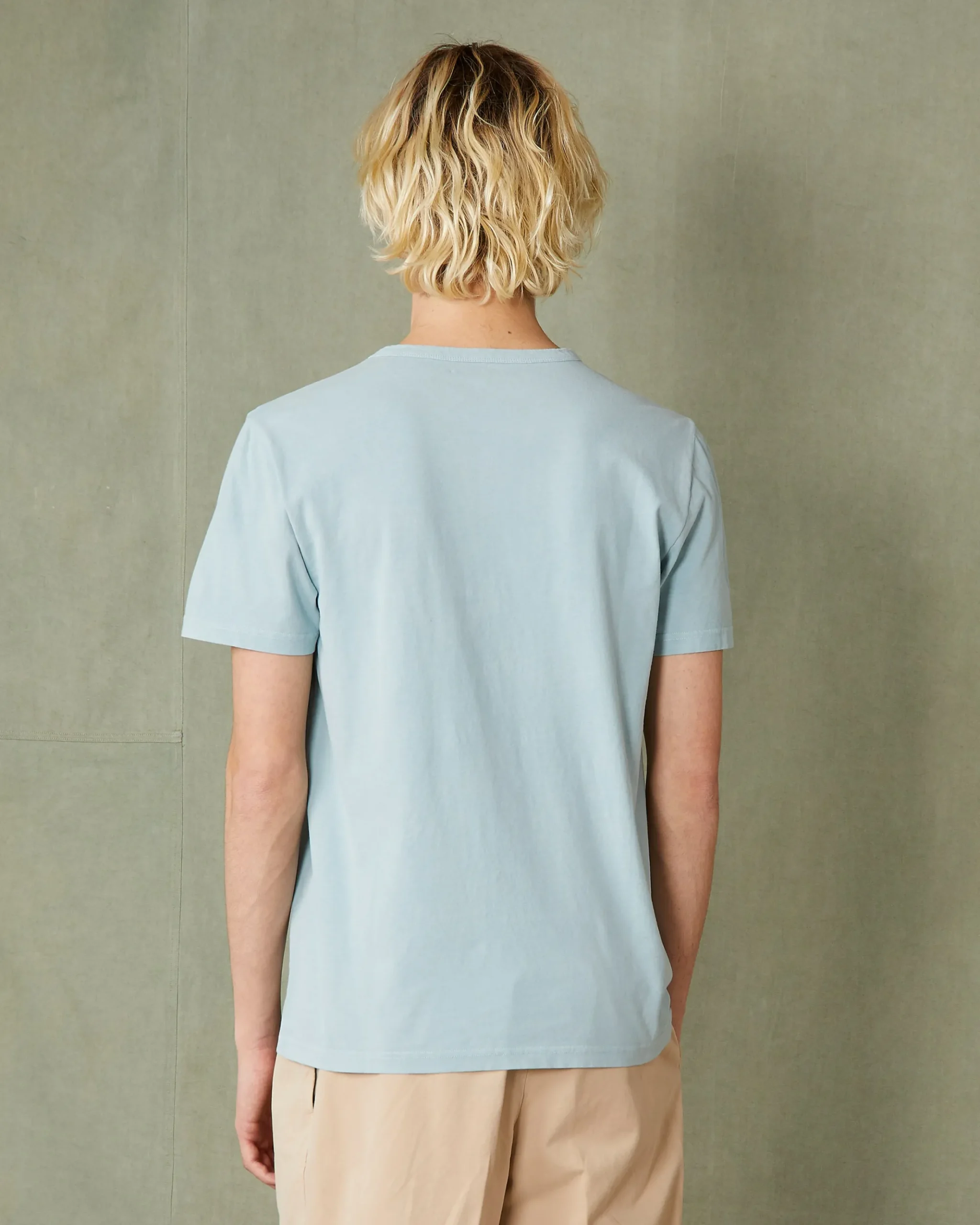 Crew neck t-shirt organic cotton jersey