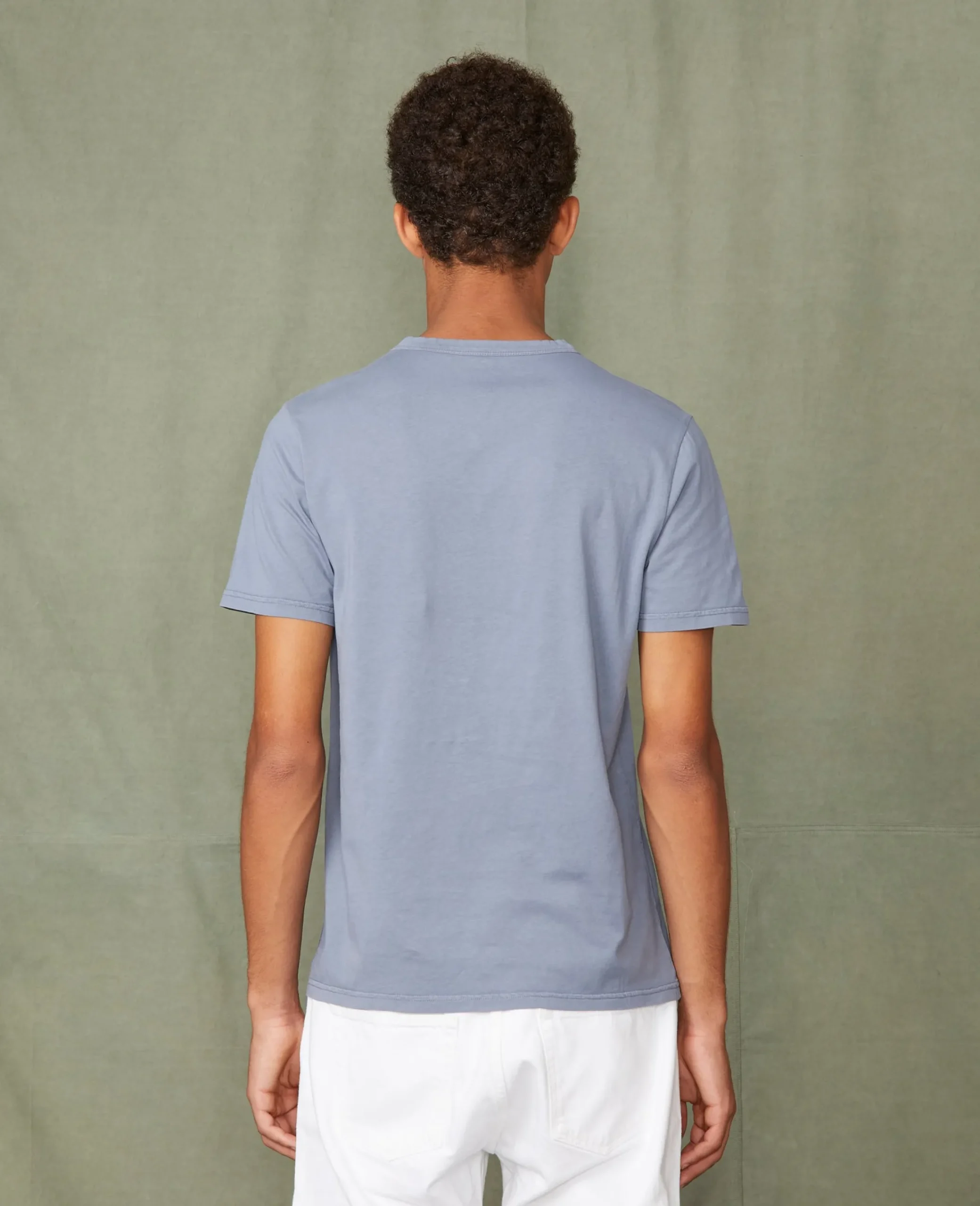 Crew neck t-shirt organic cotton jersey