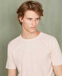 Crew neck t-shirt organic cotton jersey