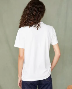 Crew neck t-shirt organic cotton jersey