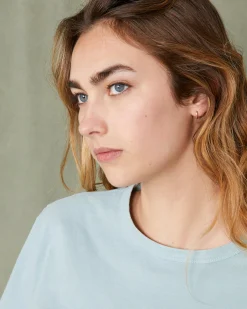 Crew neck t-shirt organic cotton jersey