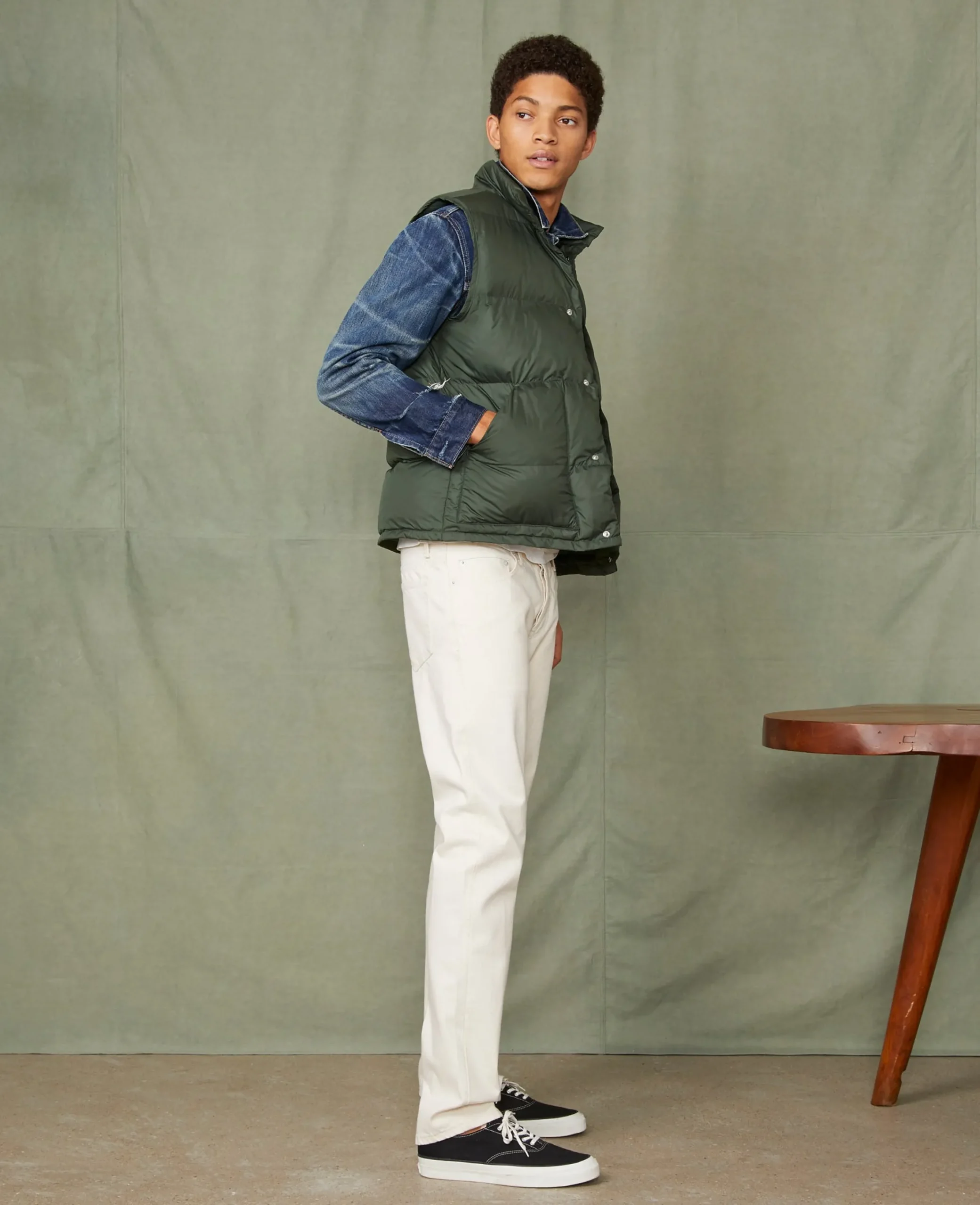 Damon vest water repellent nylon