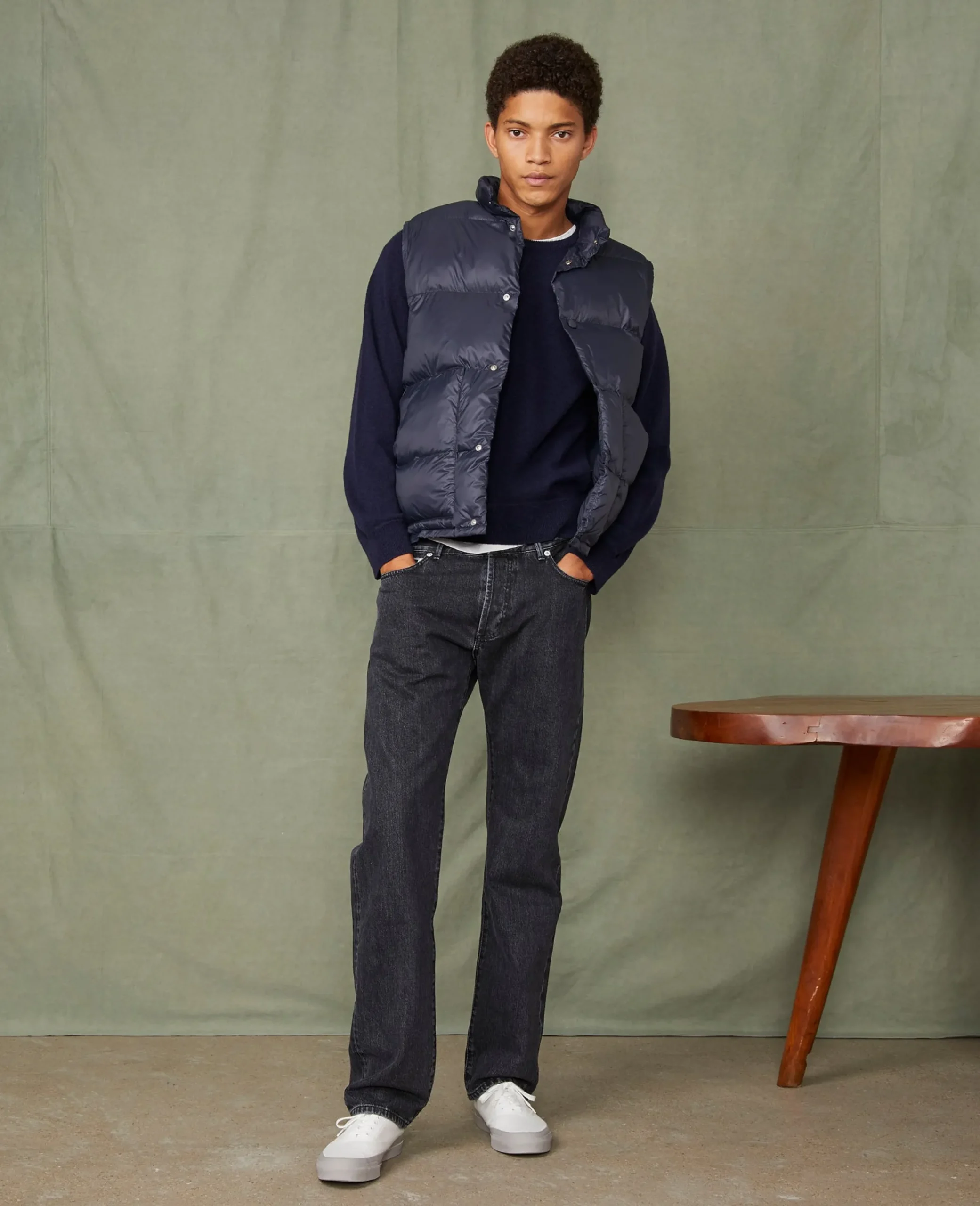 Damon vest water repellent nylon