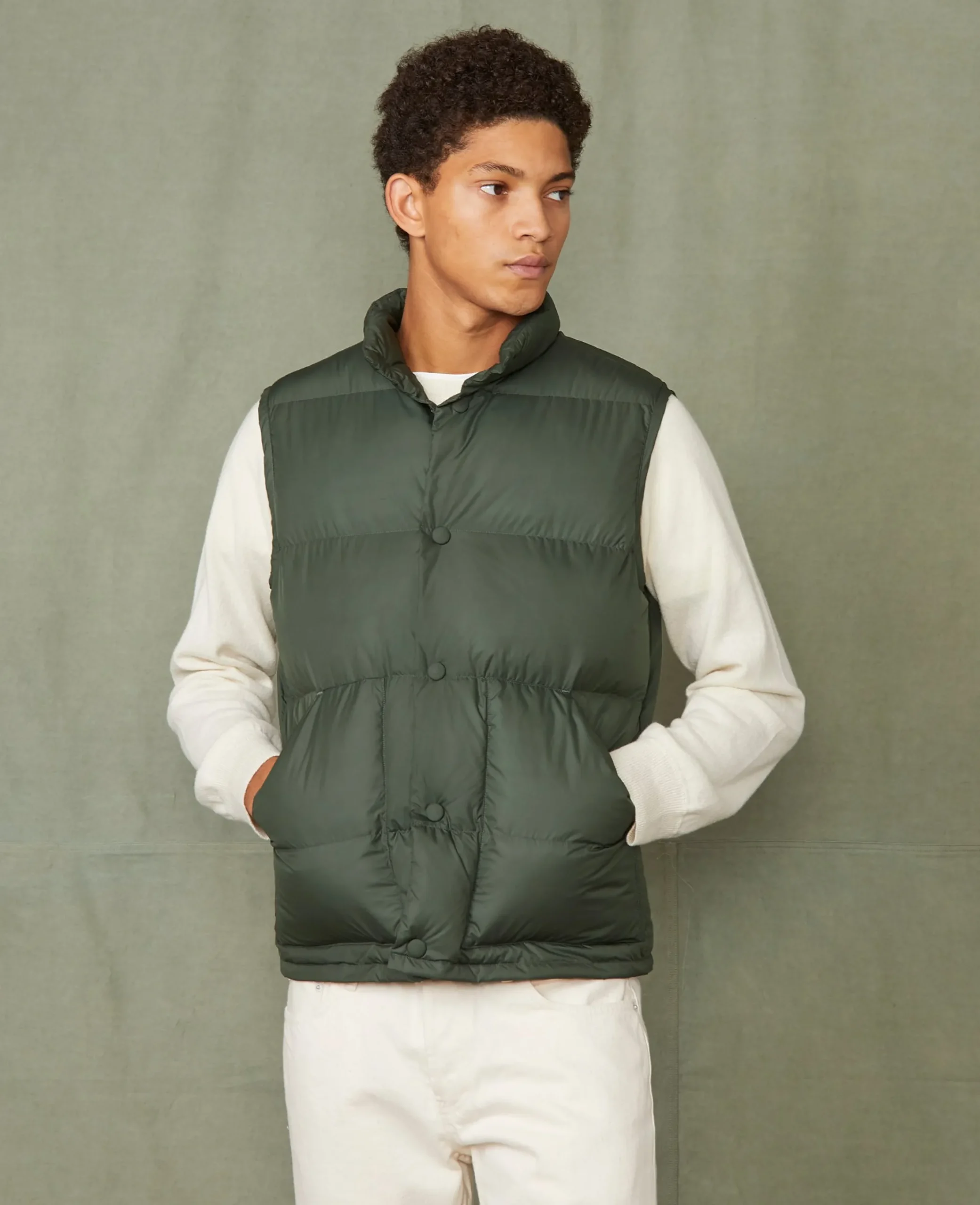 Damon vest water repellent nylon