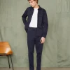 Drawstring chino italian organic cotton