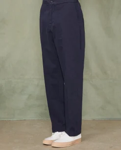 Drawstring chino italian organic cotton