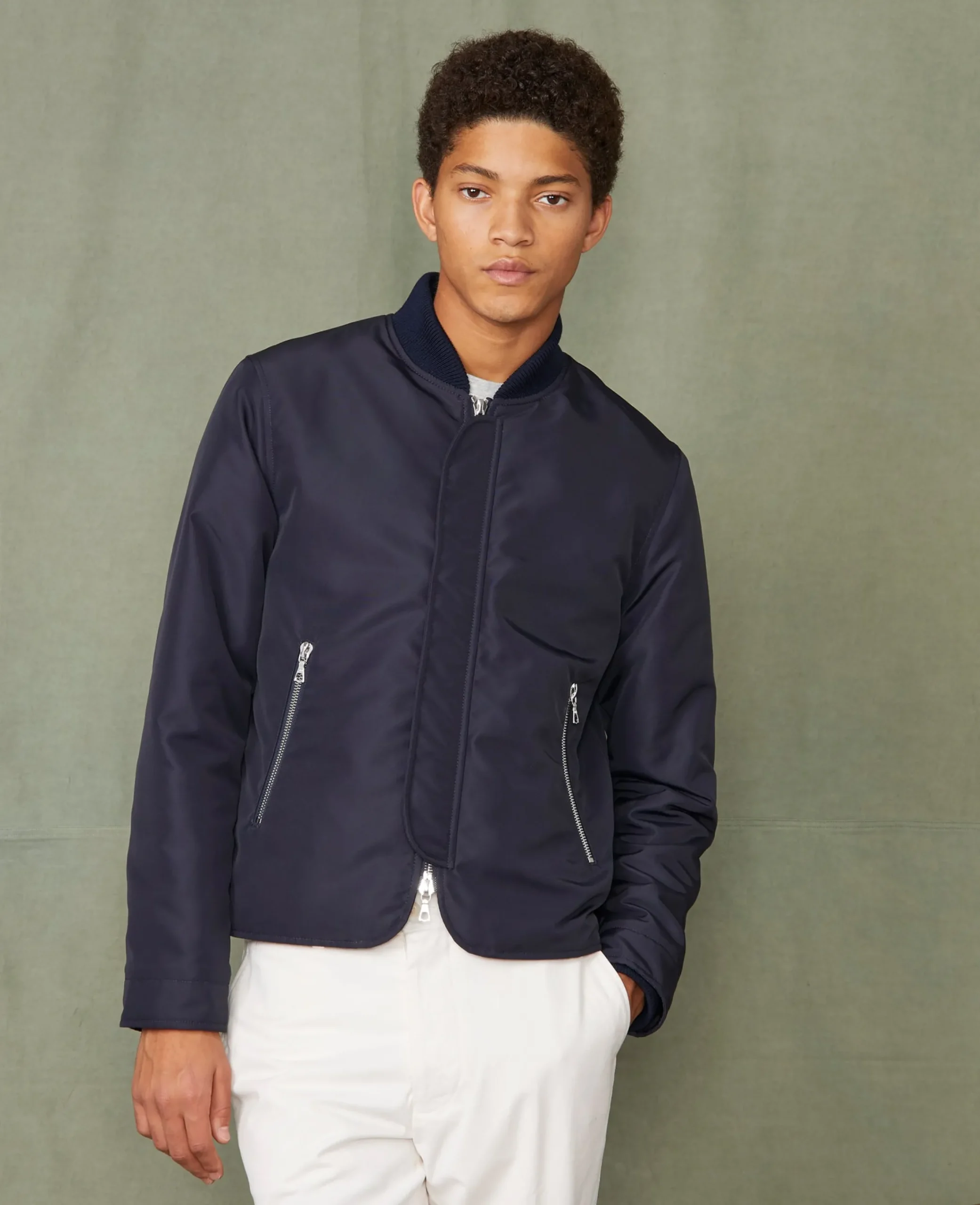 Efy bomber italian nylon