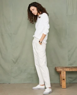 Fatigue chino italian organic cotton