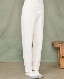 Fatigue chino italian organic cotton