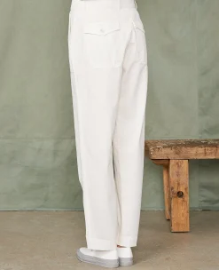 Fatigue chino italian organic cotton