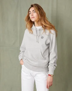 Hoodie sweatshirt organic cotton fleece