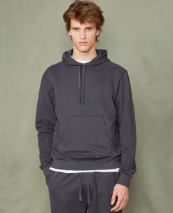 Hoodie sweatshirt organic cotton fleece