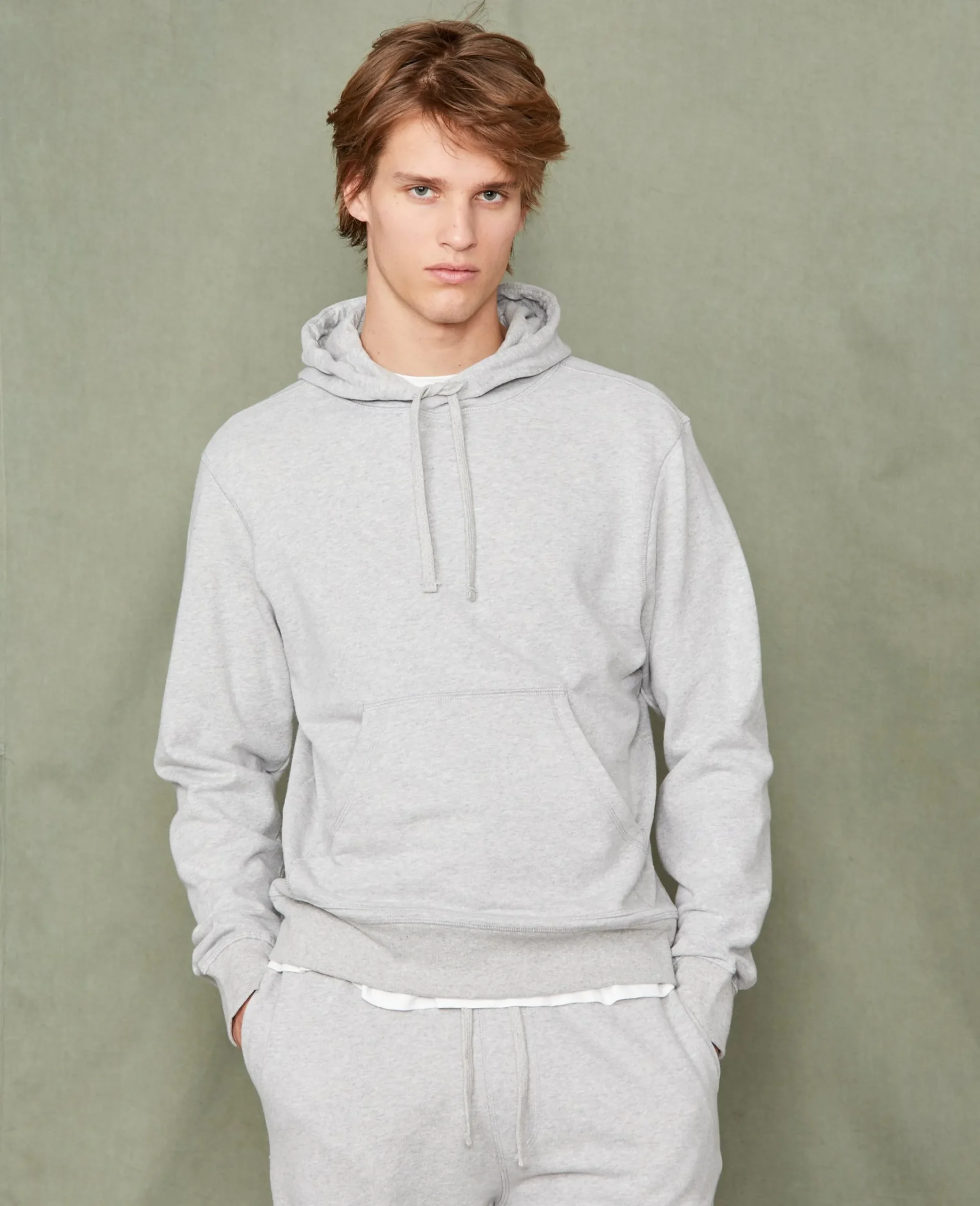 Hoodie sweatshirt organic cotton fleece