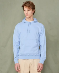 Hoodie sweatshirt organic cotton fleece