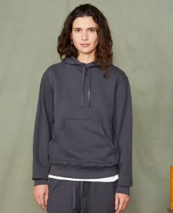 Hoodie sweatshirt organic cotton fleece