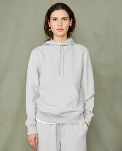 Hoodie sweatshirt organic cotton fleece