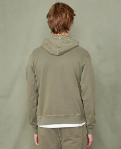Hoodie sweatshirt organic cotton fleece