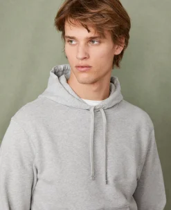 Hoodie sweatshirt organic cotton fleece