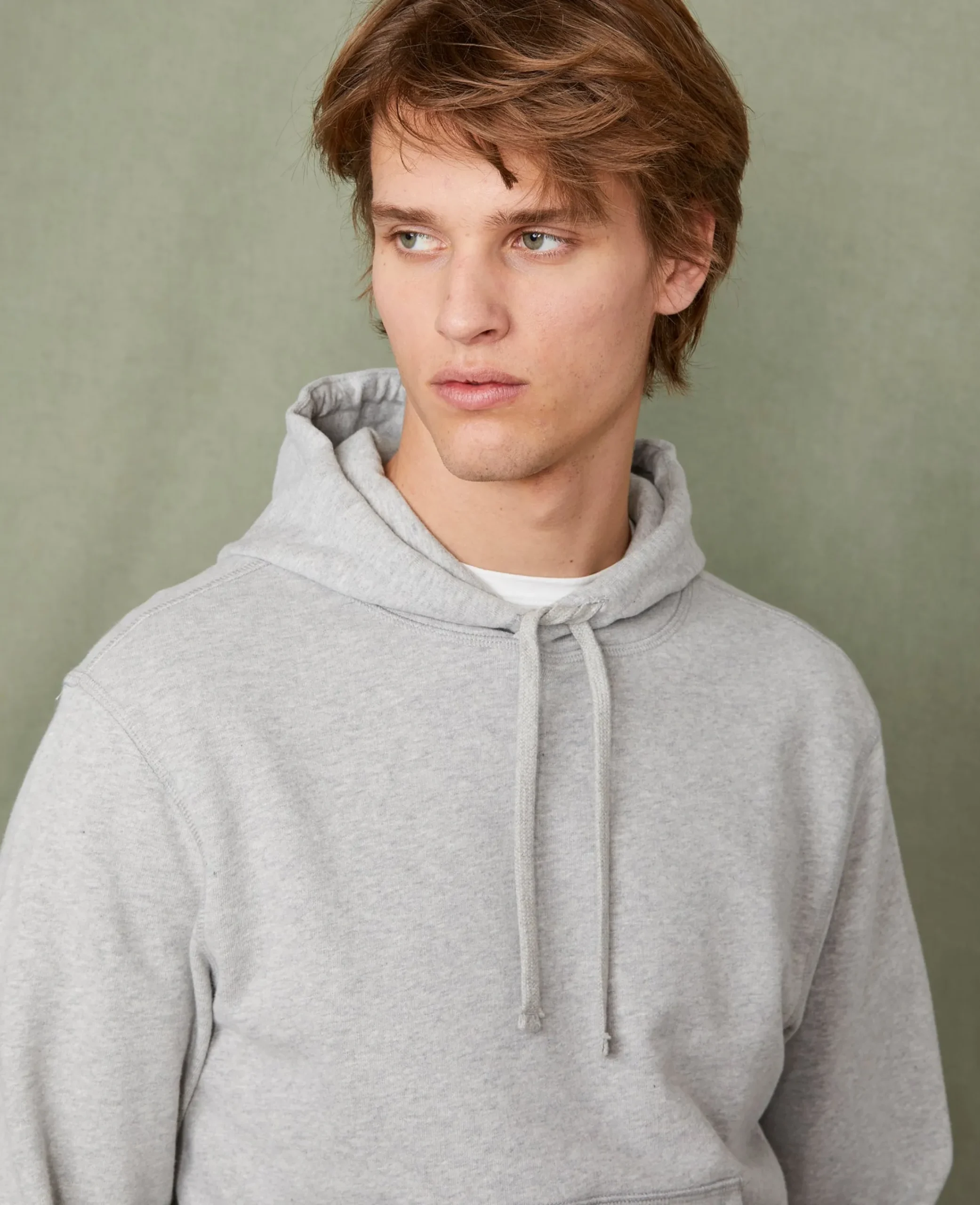Hoodie sweatshirt organic cotton fleece