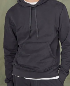 Hoodie sweatshirt organic cotton fleece