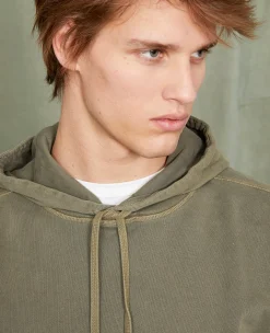 Hoodie sweatshirt organic cotton fleece
