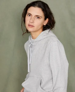 Hoodie sweatshirt organic cotton fleece