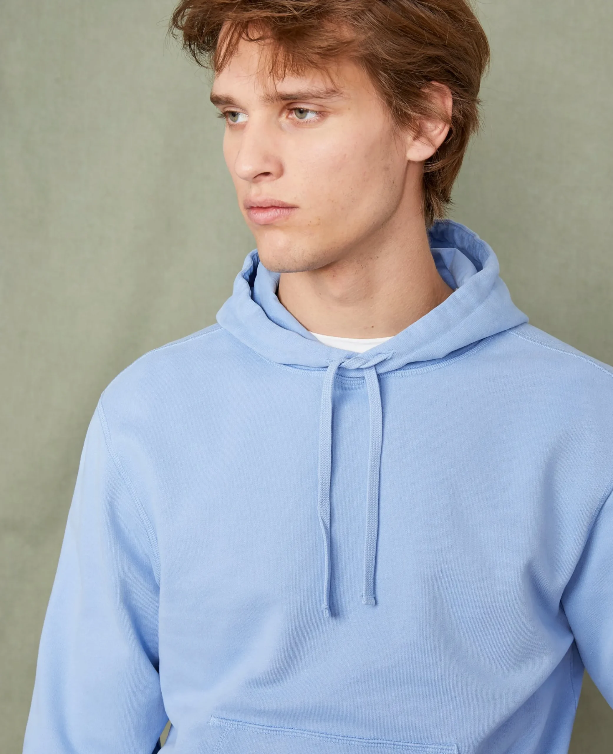 Hoodie sweatshirt organic cotton fleece