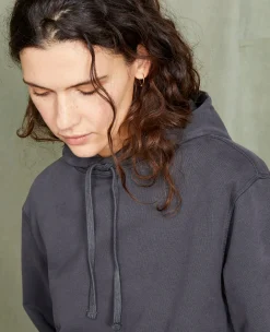 Hoodie sweatshirt organic cotton fleece